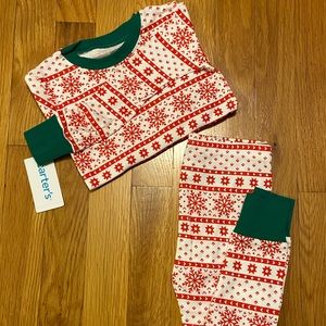 NEW Carter’s Christmas PJ Set